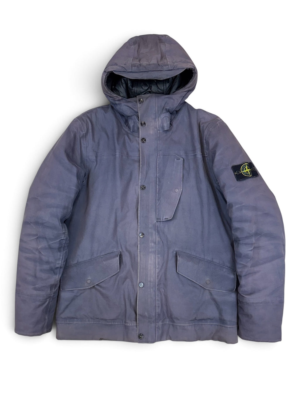 Stone Island AW13 Purple 3L Performance Cotton Primaloft Jacket - Large