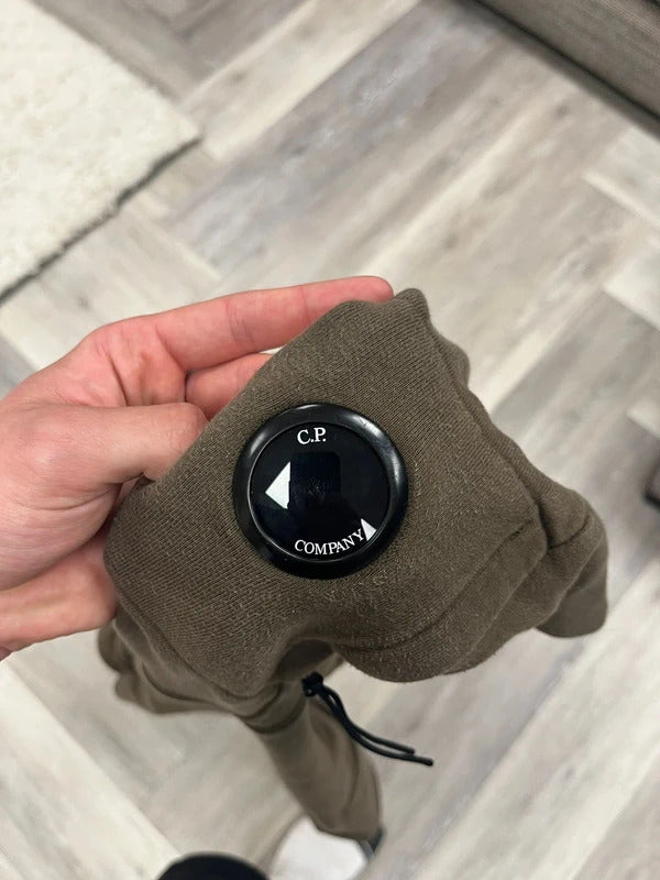 C.P. Company Hoodie in Khaki Brown