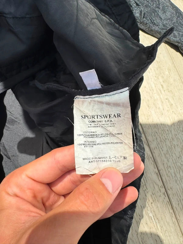 Stone Island Black AW02 Monofilament Nylon Field Jacket