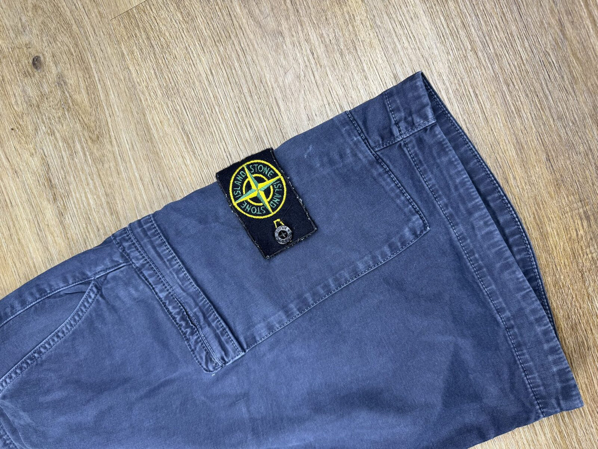 Stone Island Type SL Cargo Shorts - Blue - W30