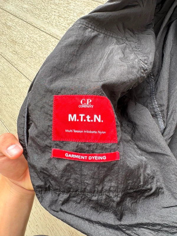 CP Company MTTN Hooded Jacket in Black