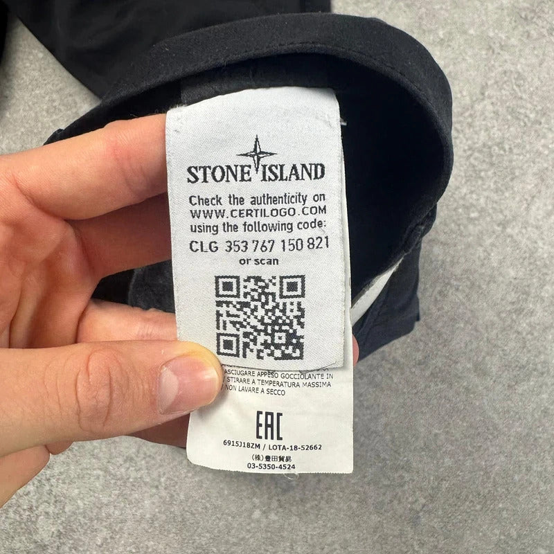 Black Stone Island Chinos