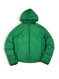 Stone Island Denims Vintage AW04 Green Nylon Goose Down Jacket - Large