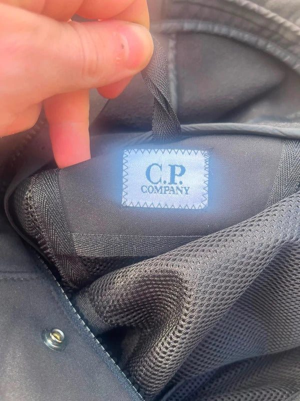 CP Company Black Fishtail Parka