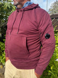 Burgundy C.P. Company Hoodie