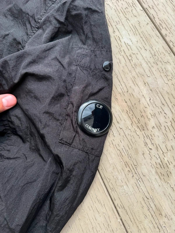 CP Company MTTN Hooded Jacket in Black