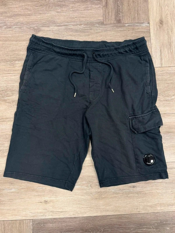 CP Company Cotton Shorts in Black