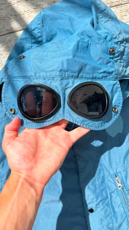 CP Company 50 Fili Jacket in Sky Blue